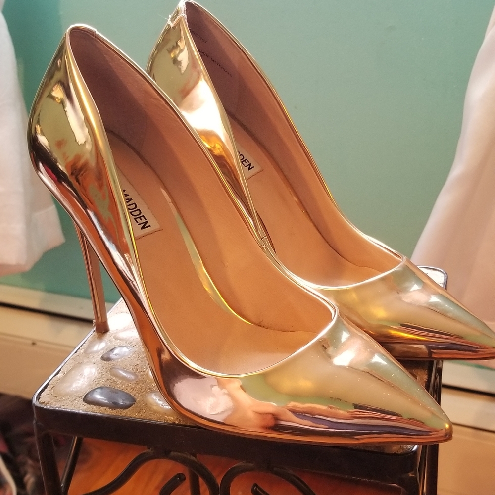 Steve madden daisie rose gold